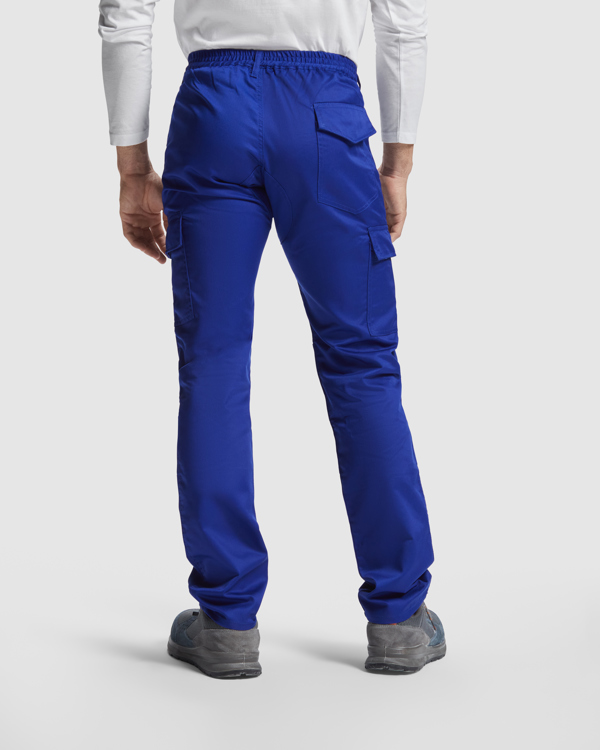 Pantalon de sécurité bleu flocage personnalisable agestam