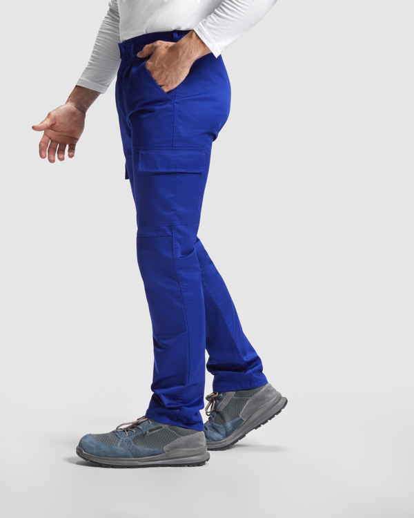 Pantalon de sécurité bleu flocage personnalisable agestam