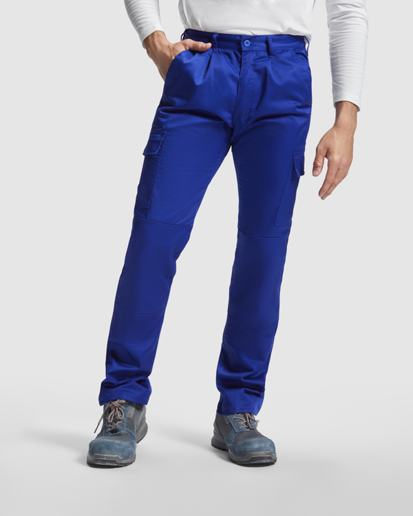 Pantalon de sécurité bleu flocage personnalisable