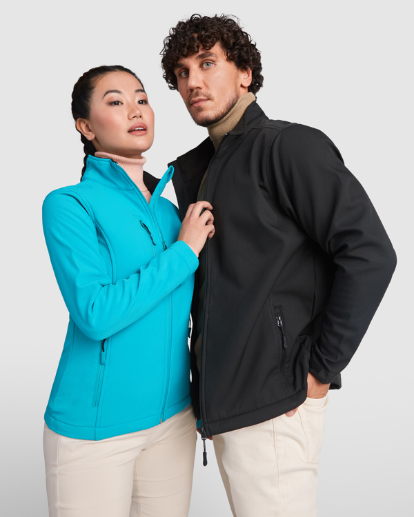 veste softshell noir flocage personnalisable agestam