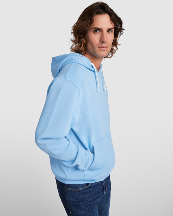 sweat homme bleu flocage personnalisable agestam