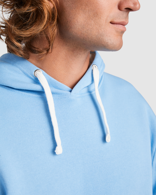 sweat homme bleu flocage personnalisable agestam